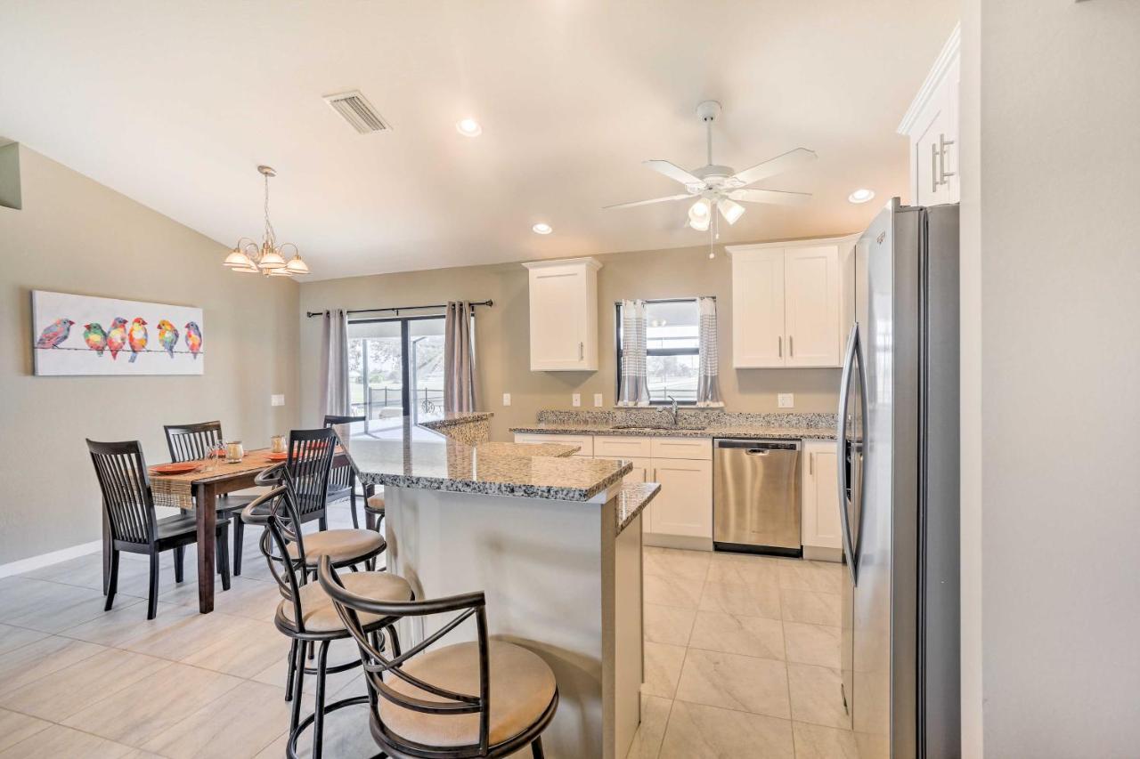 Central Cape Coral House With Private Screened Pool! المظهر الخارجي الصورة