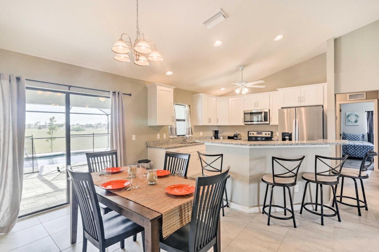 Central Cape Coral House With Private Screened Pool! المظهر الخارجي الصورة