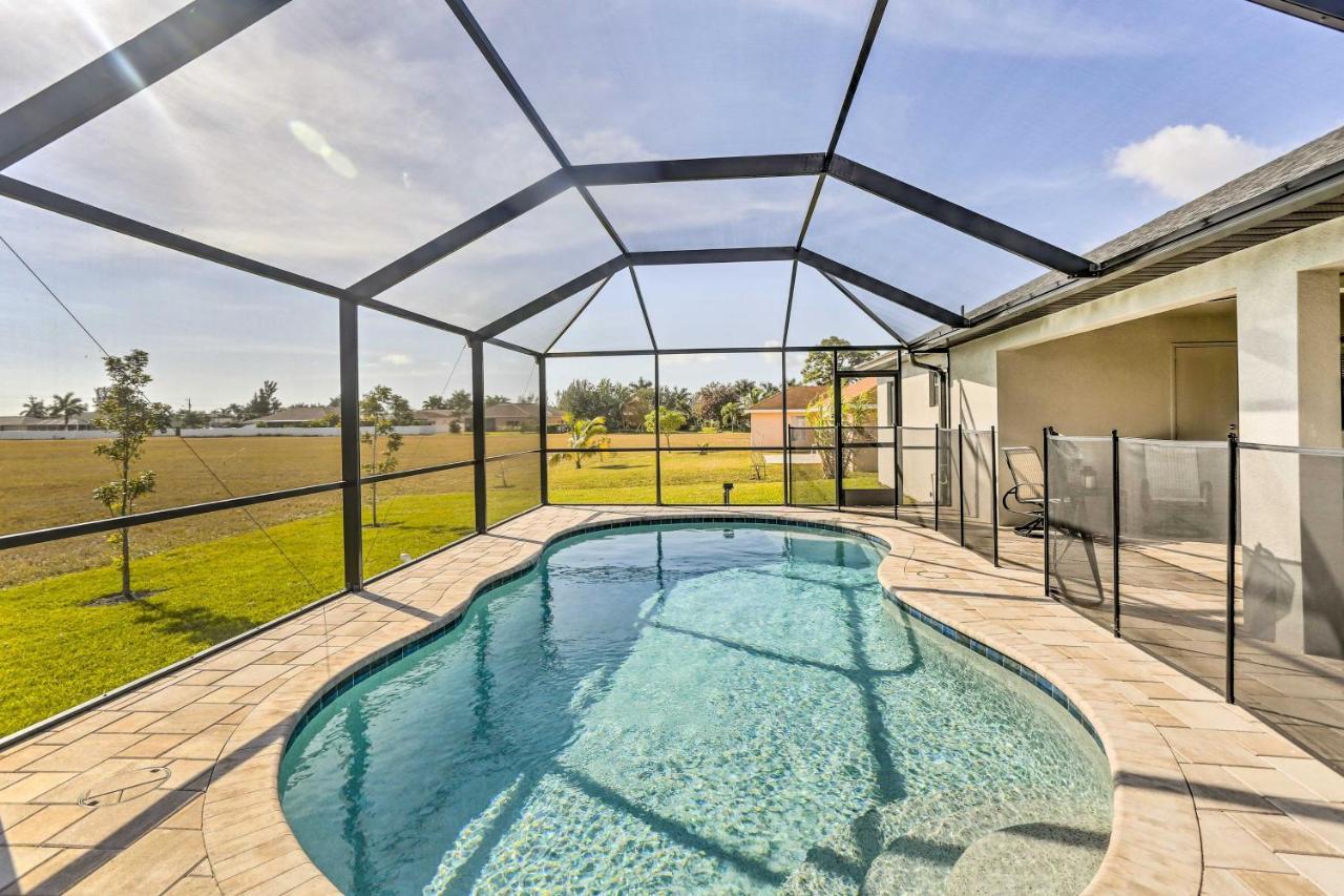 Central Cape Coral House With Private Screened Pool! المظهر الخارجي الصورة
