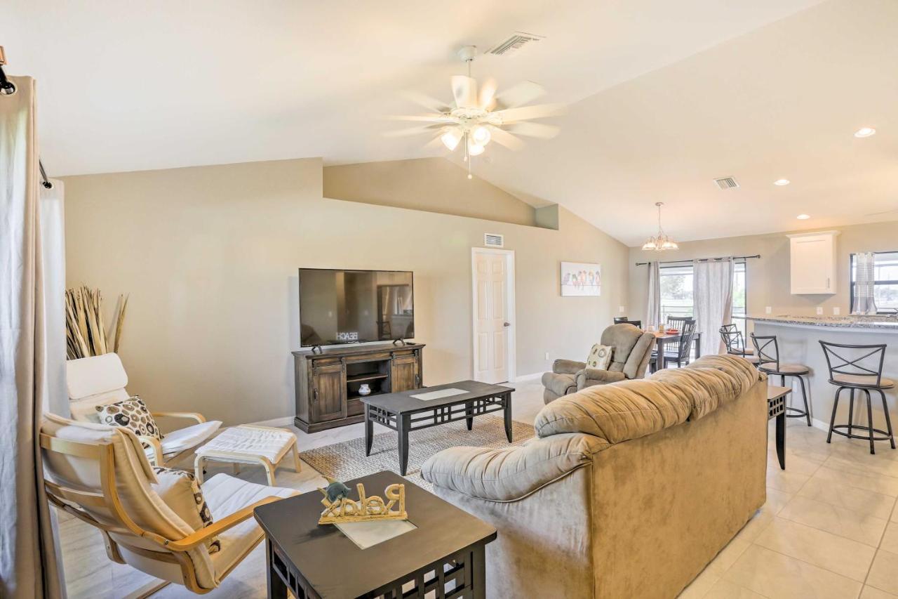 Central Cape Coral House With Private Screened Pool! المظهر الخارجي الصورة