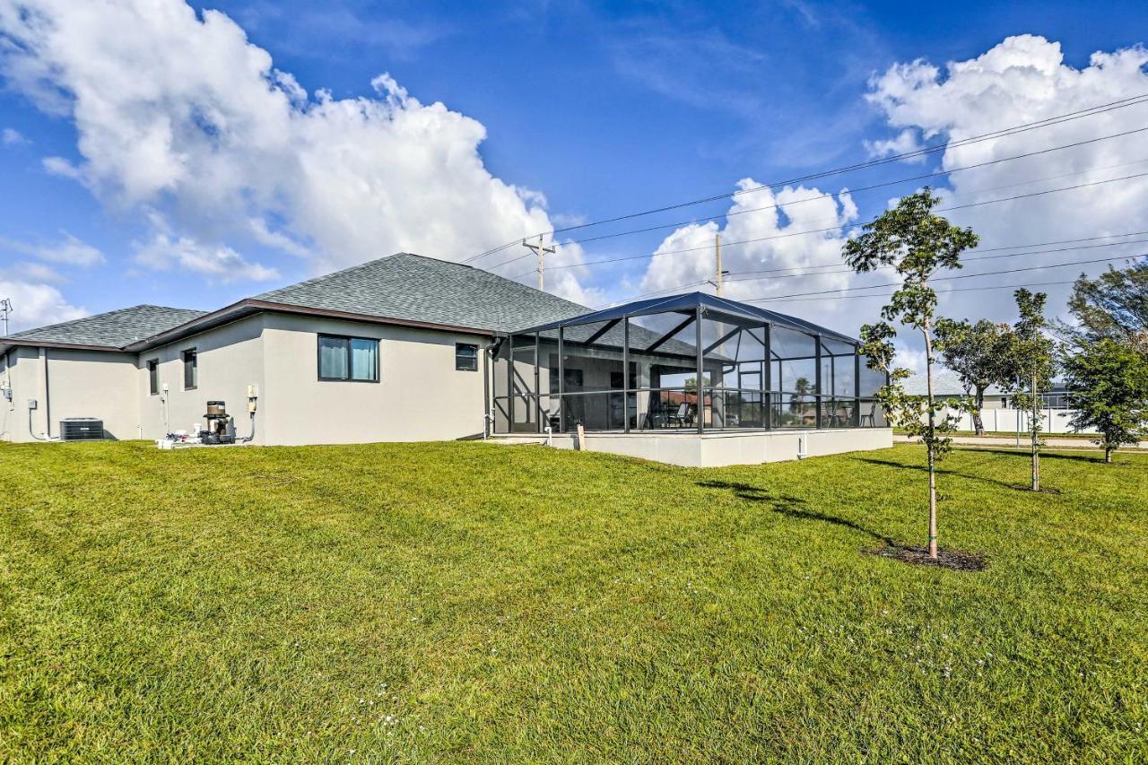 Central Cape Coral House With Private Screened Pool! المظهر الخارجي الصورة
